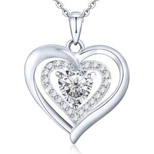 Necklaces for Women, 925 Sterling Silver Necklace for Women, Trendy